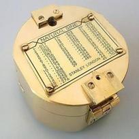 Solid Brass Engineer Prismatic Compass Stanley London Style Navigation Tool LuminaHeritage Handicraft beige