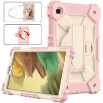For Samsung Galaxy Tab A7 Lite 8.7  2021 SM-T220 SM-T225 T220/T225 8.7 Inch Tablet Heavy Duty Rugged Shockproof Cases Cover A7 Lite T220 beige