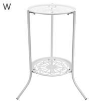 2 Tier Elegant Planter Display Balcony Garden Bonsai Holder Home Decor Flower Pot Trays Plant Stand Shelf juoda