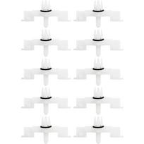 Baltas laikantis spaustukas 10 vnt/komplektas 7L0853547A durų slenkstis white