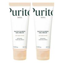 Purito SEOUL - Oat-In Calming Gel Cream Bundle Set 2 pcs black