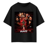 Pro Wrestling Fan Tee; RAW Blackmass Graphic Shirt; Unisex 2025 Top Unisex T-Shirt XXXXL black