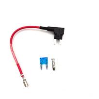 Ašmenų Mikro Mini ATM Saugiklio Adapteris Dvigubos Grandinės Adapterio Laikiklis Automobiliui black