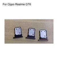 For Oppo Realme GT6 Sim Card Holder Tray Card Slot For Oppo Realme GT 6 Sim Card Holder Replacement Parts balta