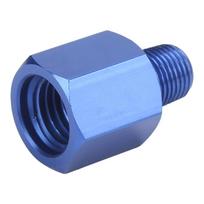 M12 Female Thread Reducer Fitting 1/8 NPT Male Oil Pressure Sender Adapter  Maintenance Technician mėlyna