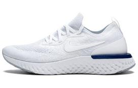 Nike Epic React Flyknit Balti Su Mėlynuoju „Racer Blue“ Moteriški AQ0070-100 36.5 white