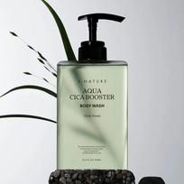 S Nature Aqua Cica Booster Body Wash 500ml white