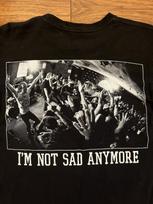THE WONDER YEARS I’m Not Sad Anymore Long Sleeve T-shirt w/ Back Print - Size S XL gray