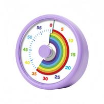 Children's Visual Timer, 60-Minute Timer, Kids Timer, Countdown Timer for ClassroomHome Office, for CookingEducationWorkMeetings, Pomodoro Timer, pink