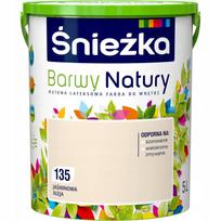 Śnieżka Barwy Natury Lateksiniai Interjero Dažai, Jazminų Alėja 5 L