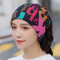 Moteriškos žieminės kepuraitės kepuraitės turbanas vamzdelis bandana galvos juosta lauke, veido šiltesnė apykaklė galvos apdangalas, skarelė A1 pink