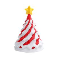 3D spausdintas spiralinis Kalėdų eglutės žaislas Neįmanomas kiaurai perėjimas Skulptūra Sūkurio sriegio iliuzija Streso mažinimas Vaikams Suaugusiems Mini spiralinis kūgio fidget žaislas A white