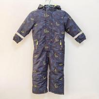 Lauko striukė-šarvas Neperšlampama Vėjui atspari Viengubas slidinėjimo kostiumas Royal Blue 110 cm