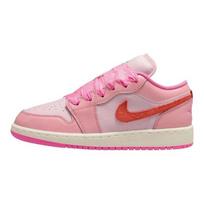 Air Jordan 1 Low SE Fem GG GS low-top basketball shoes pink unisex II1247-600 38 pink