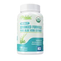 Organic aloe vera capsules, support gut health, immune health, suitable for both men and women. 120*1