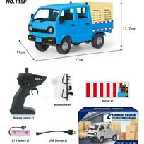 Speed RC Drift Truck Four Wheel Drive Road Competitive Realistic Model Vehicle Electric Remote Control Cars Boys Christmas Gifts blue