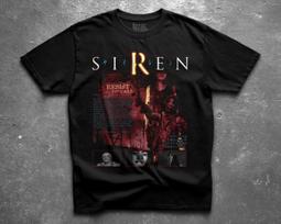 Forbidden Siren PS2 Game T-Shirt, Retro J-Horror Graphic Tee, Vintage Bootleg Horror Shirt, Survival Horror Merchandise, Y2K Gaming Apparel S black