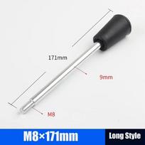 1Pcs Long Grip Handle Bar M6-M12 Bar Bench Durable Machine Work Rod  Drill Accessories M8x171mm