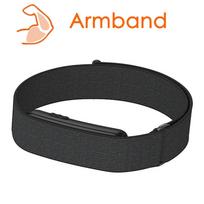 Premium Nylon Weave Bicep Armband for Garmin CIRQA Smart Band Fitness Tracker Sports Replacement Strap for Garmin CIRQA Strap Garmin CIRQA Smart black