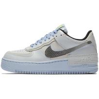 Nike Air Force 1 Low Shadow Pure Platinum Snakeskin Blue Women's Sneakers CV3027-001 42 white