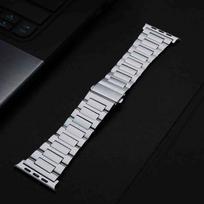 Titanium Men Strap for Apple Watch Ultra 2 49mm 9 8 7 6 5 4 se 45mm 44mm Band For iWatch Series 10 46mm ultra2 Luxury Bracelet 49mm 46mm 45mm 44mm sidabras
