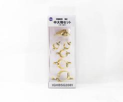 Fuji IGHB Dydis SG2081 meškerės žiedas Nerūdijančio plieno rėmelis SIC rinkinys (8037) white