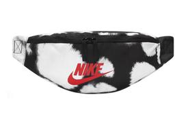 Nike Heritage Polyester Fanny Pack Regular Unisex Black White DO6801-010 black