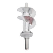 Meat Grinder Auger Meat Mincer Auger Meat Mincer Screw Stainless Steel Meat Mincer Screw Replacement Electric Meat Grinder Parts white