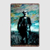 Ataturk Ix Metalinė Plaketė Plakatas Klasikinis Sieninė Tapyba Kino Salė Virtuvės Plaketės Skardinis Ženklas Plakatai 30X40CM gray