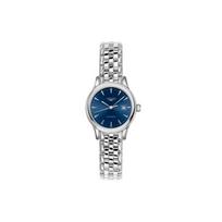 Longines Flagship Automatic Mechanical Movement 30m Water Resistant Watch 30mm Blue Dial Stainless Steel Case Women watches silver L4.374.4.92.6 Regular Watch Box,Blue Dial Silver Strap gray