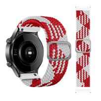 20mm 22mm Nylon Band For Amazfit GTS/2/2e/3/4/GTS2 Mini/GTR/3/Pro/4/GTR2/47mm Braided Elastic Watch Bracelet Amazfit Bip 5 Strap 20mm Universal gray