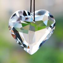 Hanging Crystals Suncatcher Prism Pendant Lighting Stained Glass Window Hanging  Garden C white