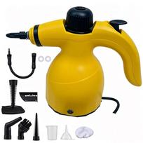 ABS Handheld Steam Cleaner Stain Removal High Pressure Steam Cleaner Steam Mop  Home Use US geltona
