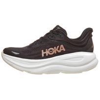 HOKA  Bondi 9 Black Rose Gold Women Sneakers 1162012-BRGL 38 white
