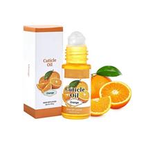 Nourishing Cuticle Oil With Rollerball Applicator For Drying Cracked Nails Fast Absorbing Formula Natural Ingredients orange