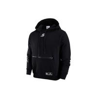 Jordan Men's Air Jordan NBA Los Angeles Lakers Printing Knit Fleece Pullover Black DH9454-010 M black