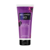 Bella Vita Luxury Date Woman Body Perfume Lotion for Nourishing, Hydrating, Soft, Supple,Healthy Skin with Argan Oil and Shea Butter 200 ml purple