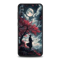 Japanese Bushido Samurai Case For Samsung A56 A36 A26 A24 A12 A14 A16 A50 A70 A20E A22 A40 A34 A54 A42 A52 5G A04s A06 Cover Galaxy A10e gray