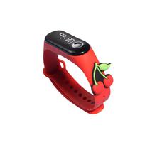Kids Digital LED Sports Watch with Cute Watermelon Design, Adjustable Strap, , for Boys and Girls One Size brown