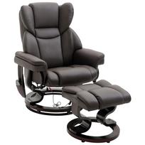 Relax Chair with Stool, 360 degrees Rotatable TV Chair with Massage, Reclining Function, Massage Chair with Side Pocket, Recliner 79 x 82 x 101 cm ruda