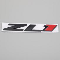 3D Metaliniai Automobilio Lipdukai ZL1 Sparno Bagažinės Emblema Ženklelis Chevrolet Camaro ZL1 Cruze Z71 Aveo Captiva Malibu Priedams vw2 black