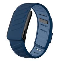 WHOOP MG Wrist Band Soft-Touch Silicone Waterproof Sweatproof for Whoop MG Sport Strap Adjustable Rubber Writhband Bracelet For Whoop MG black