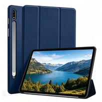 Case for Samsung Galaxy Tab S10 Lite/S10 FE/S9 FE/Tab S9/S8/S7 5G 10.9 /11 Inch, Stand Flip Smart Cover Soft Silicone Back Shell gray