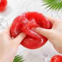 Realistic Fruit Simulation Kiwi Slushy Squishy Toy Handmade Soft Slow Rebound Stress Relief Squeeze Fidget Toy for Adults Gift 1PCS žalia