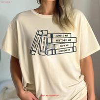 Tahereh Mafi Books T Shirt Shatter Me Series Ignite Defy Restore Imagine Unravel Book Merch Vintage Versatile Slightly M black