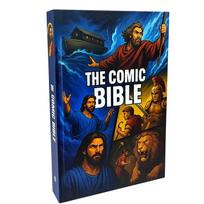 Komiksų Biblija visoms amžiaus grupėms, Nauja pilnos spalvos iliustruota Biblijos komiksų knyga, nuo Pradžios iki Apreiškimo su pilna, krikščioniška G 1pc blue
