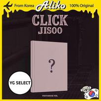 [PRE-ORDER] (BLACKPINK) JISOO Single Album - CLICK (PHOTOBOOK VER.) NO POB gray