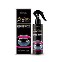 Homonth Nano Spray for Quick Repair of Car Scratch Marks, Cleaning, Removing Stains, and Polishing Car Paint Surfaces black