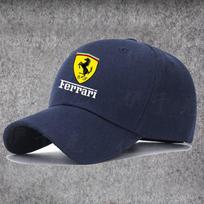 Ferrari Racing Baseball Cap Outdoor Cycling Sun Visor Hat Unisex for Ferrari F1 F8 F80 SF90 Stradale SF90Spider 296 GTB 296 GTS gray