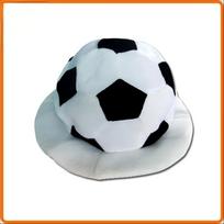 Futbolo vakarėlio skrybėlaitės Pliušinė futbolo kepurė Futbolo kamuolio kostiumo kepurė Šūliavimo pasaulio futbolo žaidynių šventės kepurė Sportinė kepuraitė balta